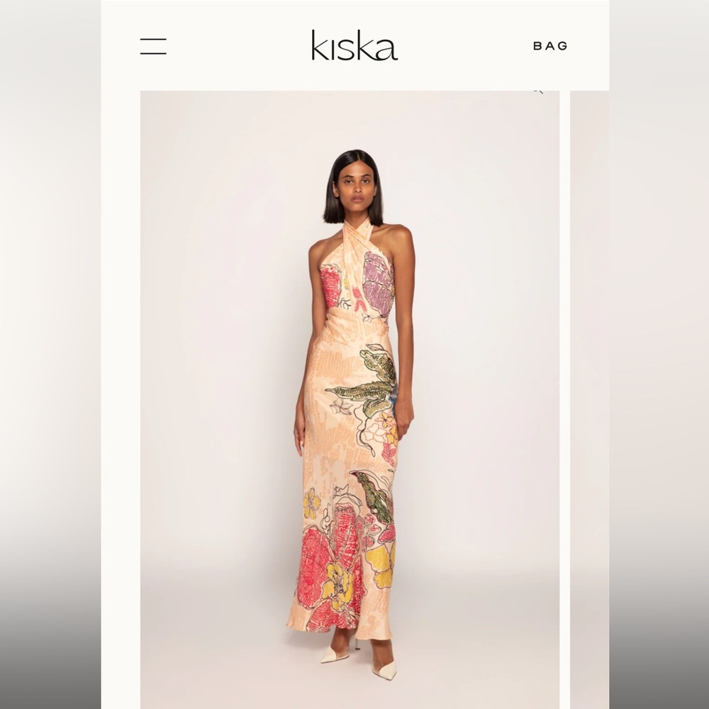 KISKA NWT Frangipani Dress